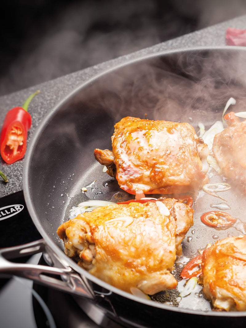 Stellar Silver Flow 26cm non-stick frying pan (British brand)