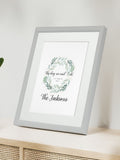 Personalised Anniversary “I Do” Keepsake Framed Print by Jonnys Sister