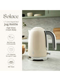 Swan Cream Solace cordless kettle 1.7L (British brand)