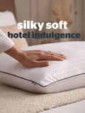 Silentnight Luxury Piped Hotel Collection 4 Pack Pillow