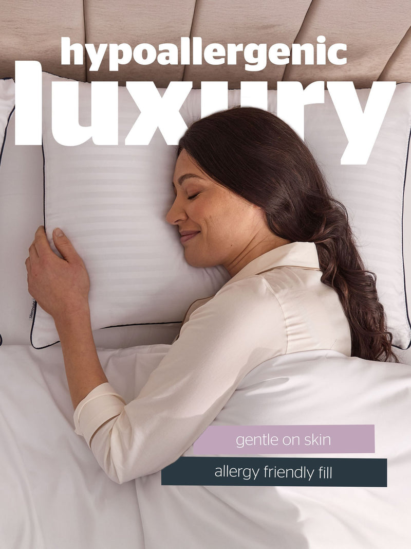 Silentnight Luxury Piped Hotel Collection 4 Pack Pillow