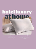 Silentnight Luxury Piped Hotel Collection 4 Pack Pillow