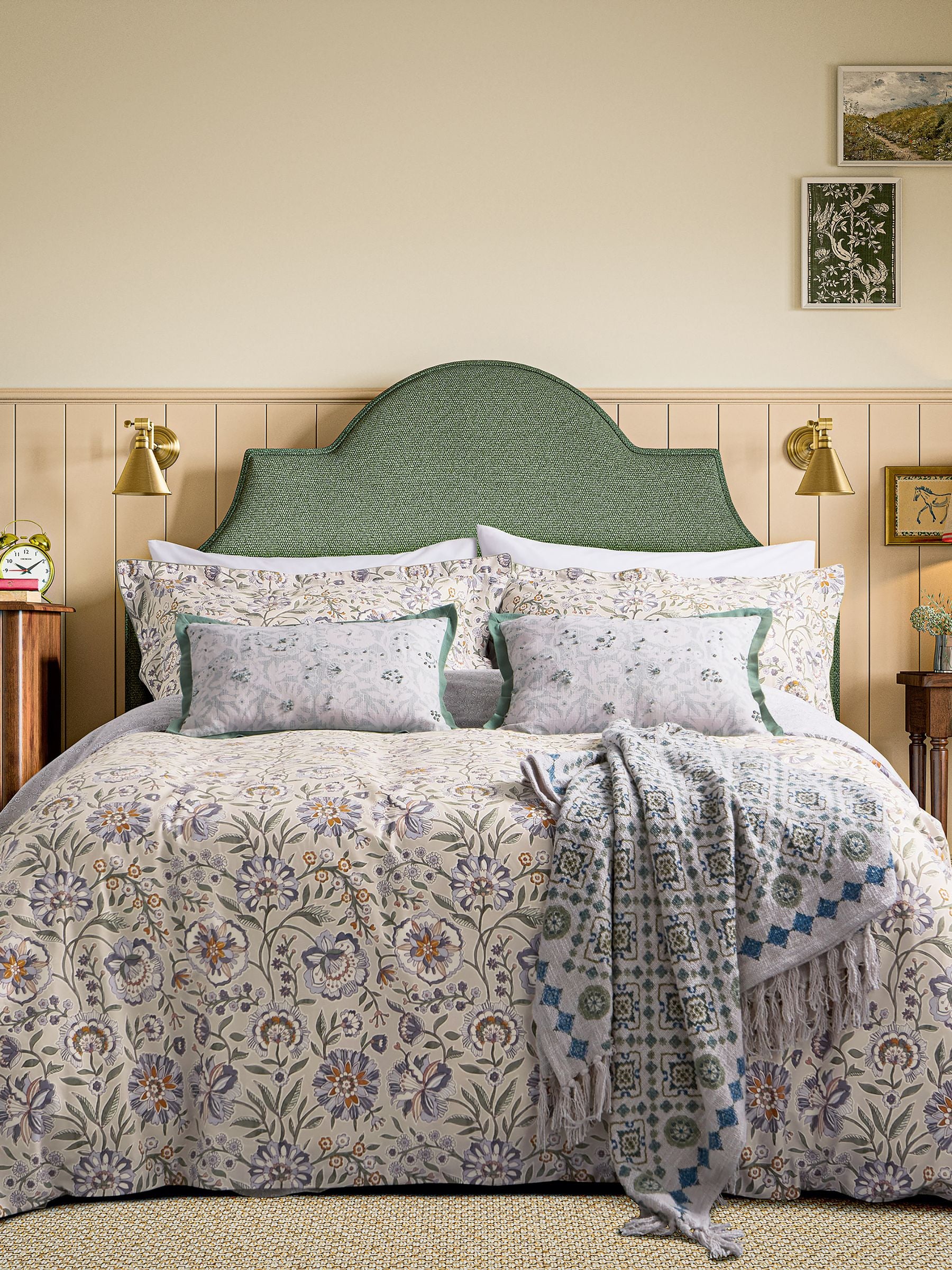 Joules Multi Provence Floral duvet cover set, UK version