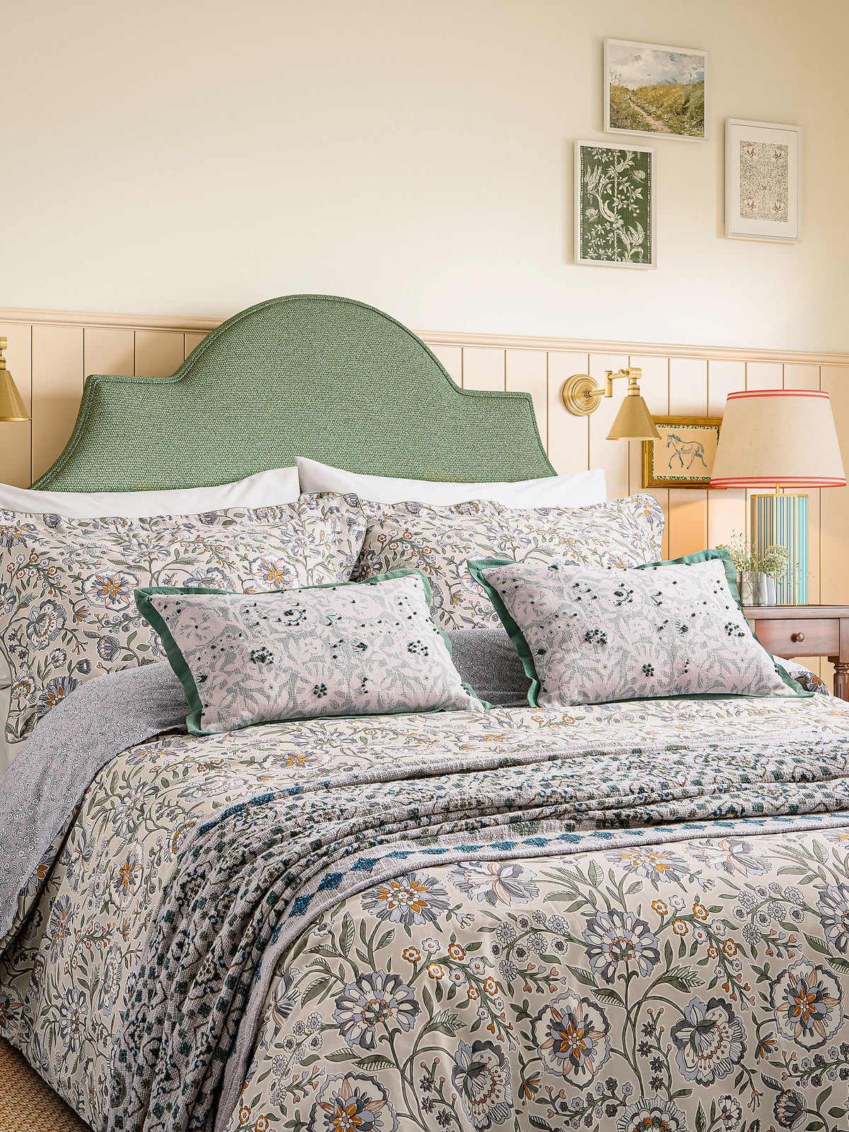 Joules Multi Provence Floral duvet cover set, UK version