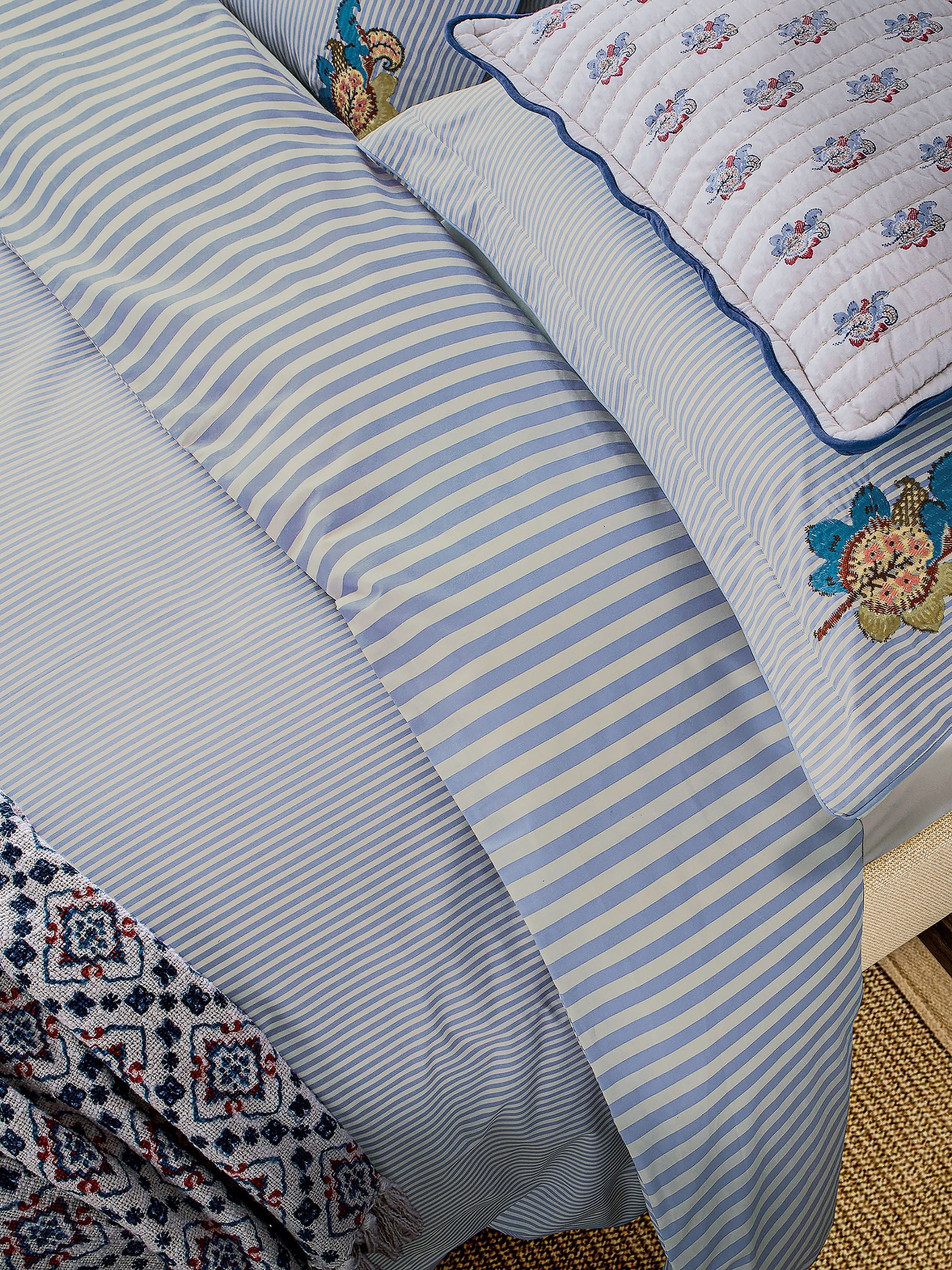 Joules Blue Earlsford Foulard duvet cover set, UK version