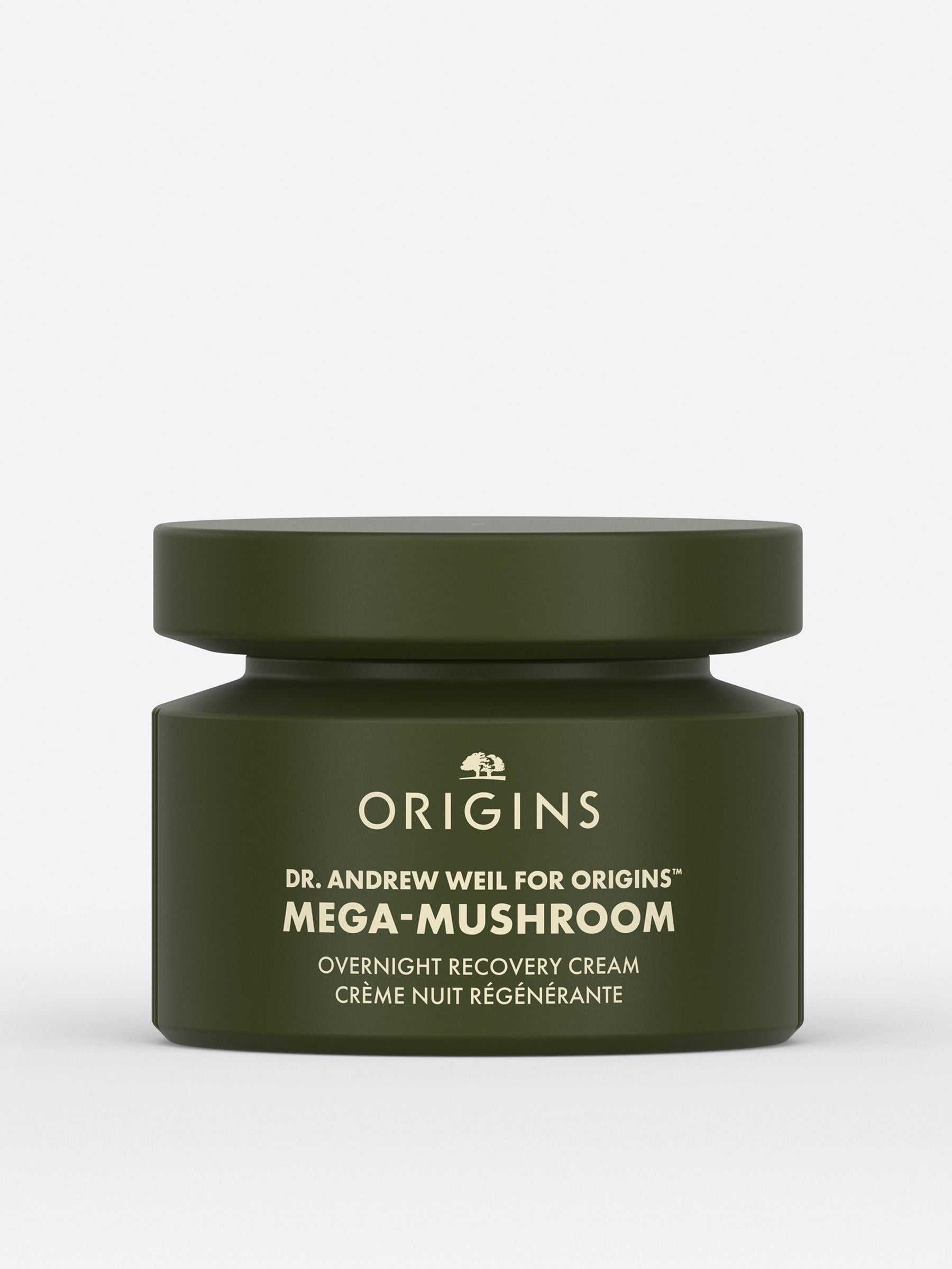 Origins Mega-Mushroom night cream 50ml, imported from the UK