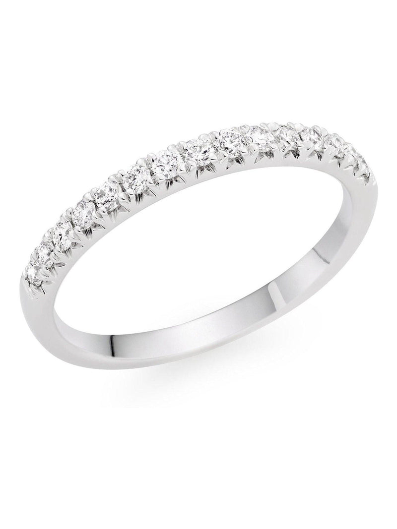 Beaverbrooks white 9ct gold diamond ring - British product