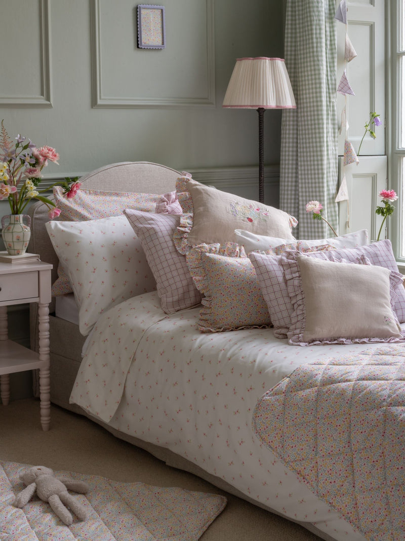 Avery Row Anemone single baby bedding set - British product