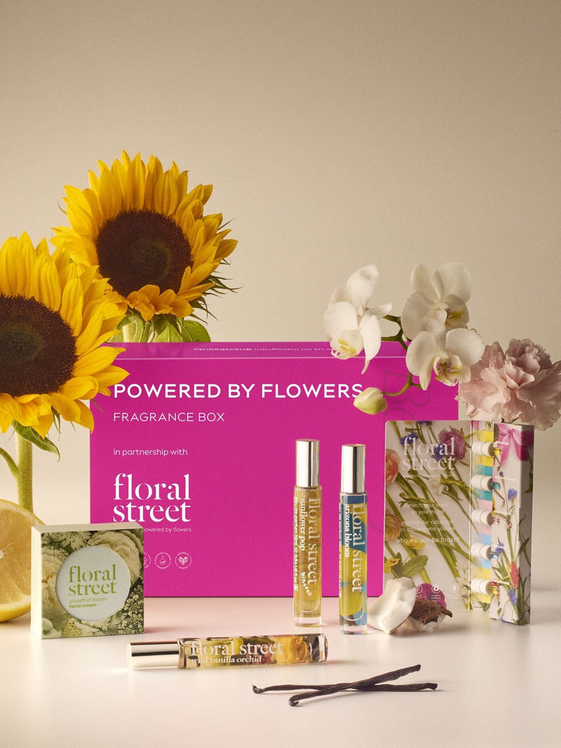 Floral Street Powered by Flowers fragrance box - British product