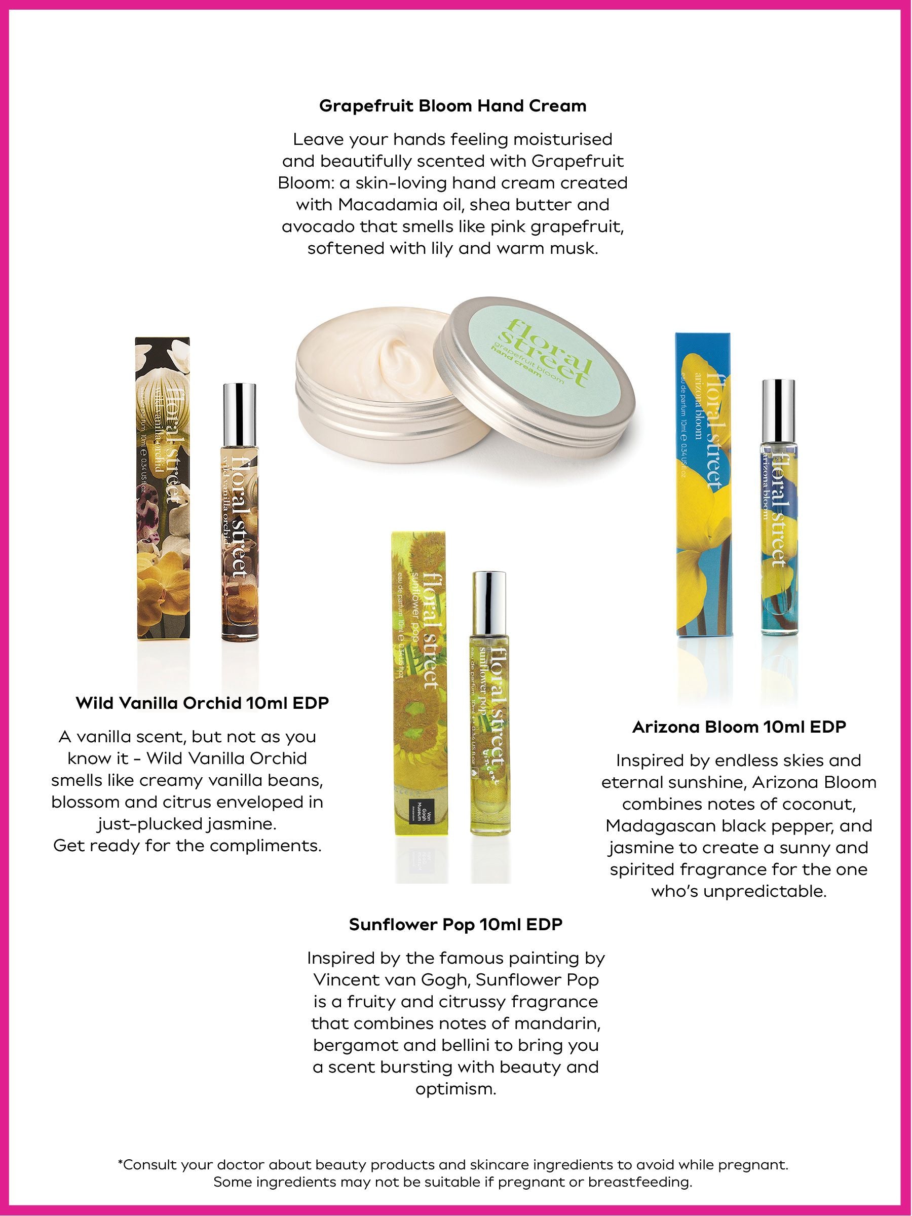 Floral Street Powered by Flowers fragrance box - British product