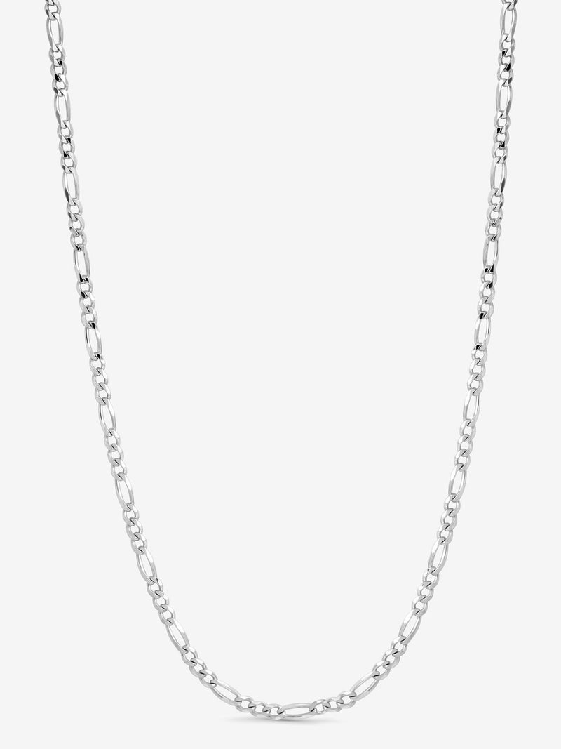Simply Silver figaro chain necklace 230mm length (British brand)