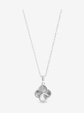 Simply Silver sterling silver clover pendant (British brand)