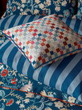 Land & Shore Blue Red Seaforde duvet set, UK version