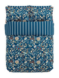 Land & Shore Blue Red Seaforde duvet set, UK version