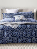 Bedeck of Belfast Navy Blue Ellis duvet cover set - British product