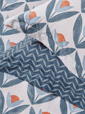 Scion Navy Tulip Trellis duvet set (British brand)