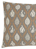 Helena Springfield Graphite Copper Woodland Trellis duvet set, UK version