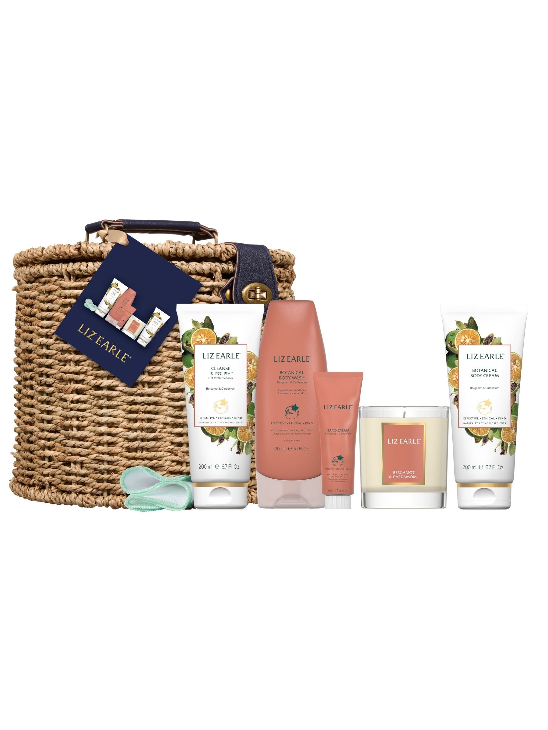 Liz Earle Bergamot & Cardamom Skincare Collection (Worth £113) Saving 25%