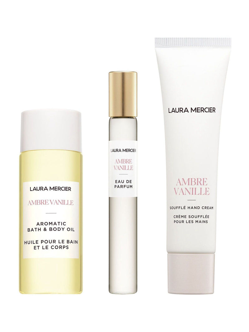 Laura Mercier Cosy Retreat Ambre Vanille Fragrance Collection Gift Set (Worth £41)