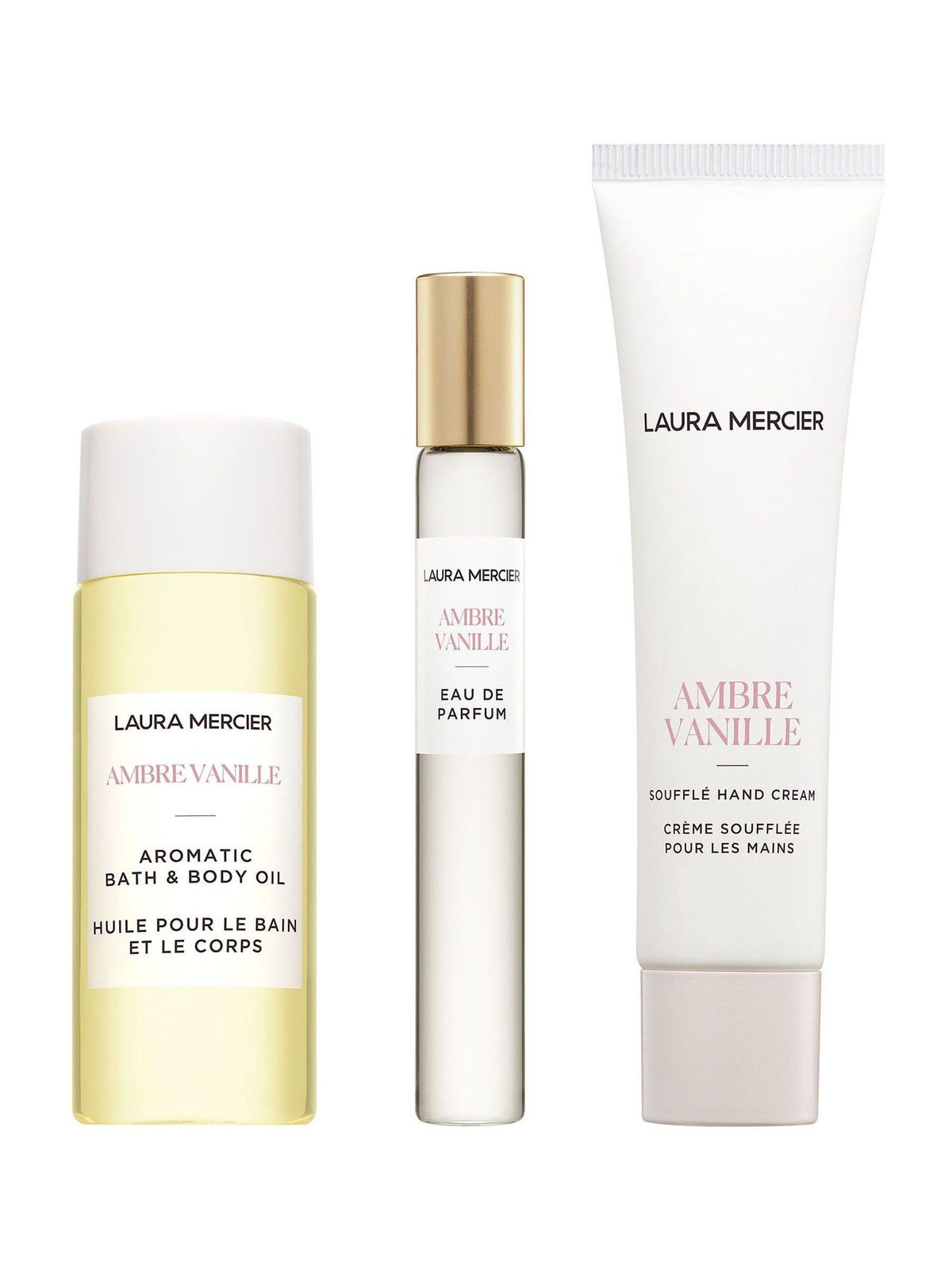 Laura Mercier Cosy Retreat Ambre Vanille Fragrance Collection Gift Set (Worth £41)