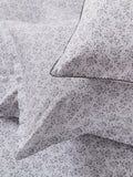 Cloud Grey Mae 100% Cotton Duvet Set, imported from the UK