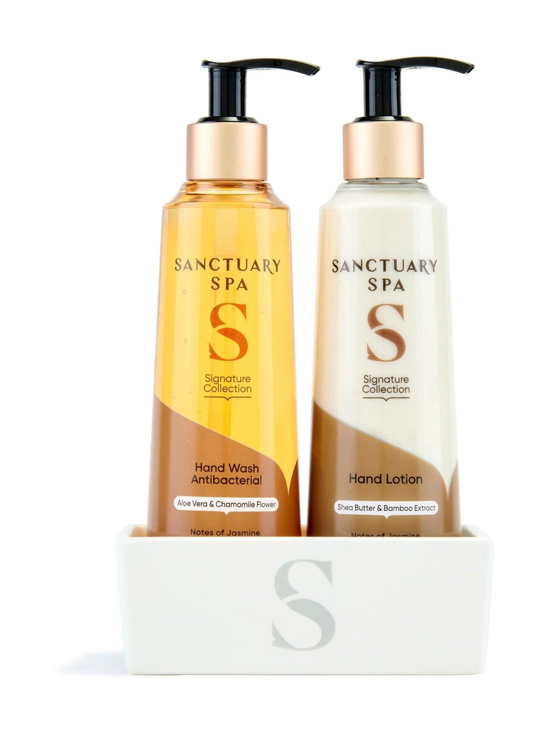 Sanctuary Spa Signature Soothing Handcare Collection gift set with hand wash and lotion 250ml (British brand)