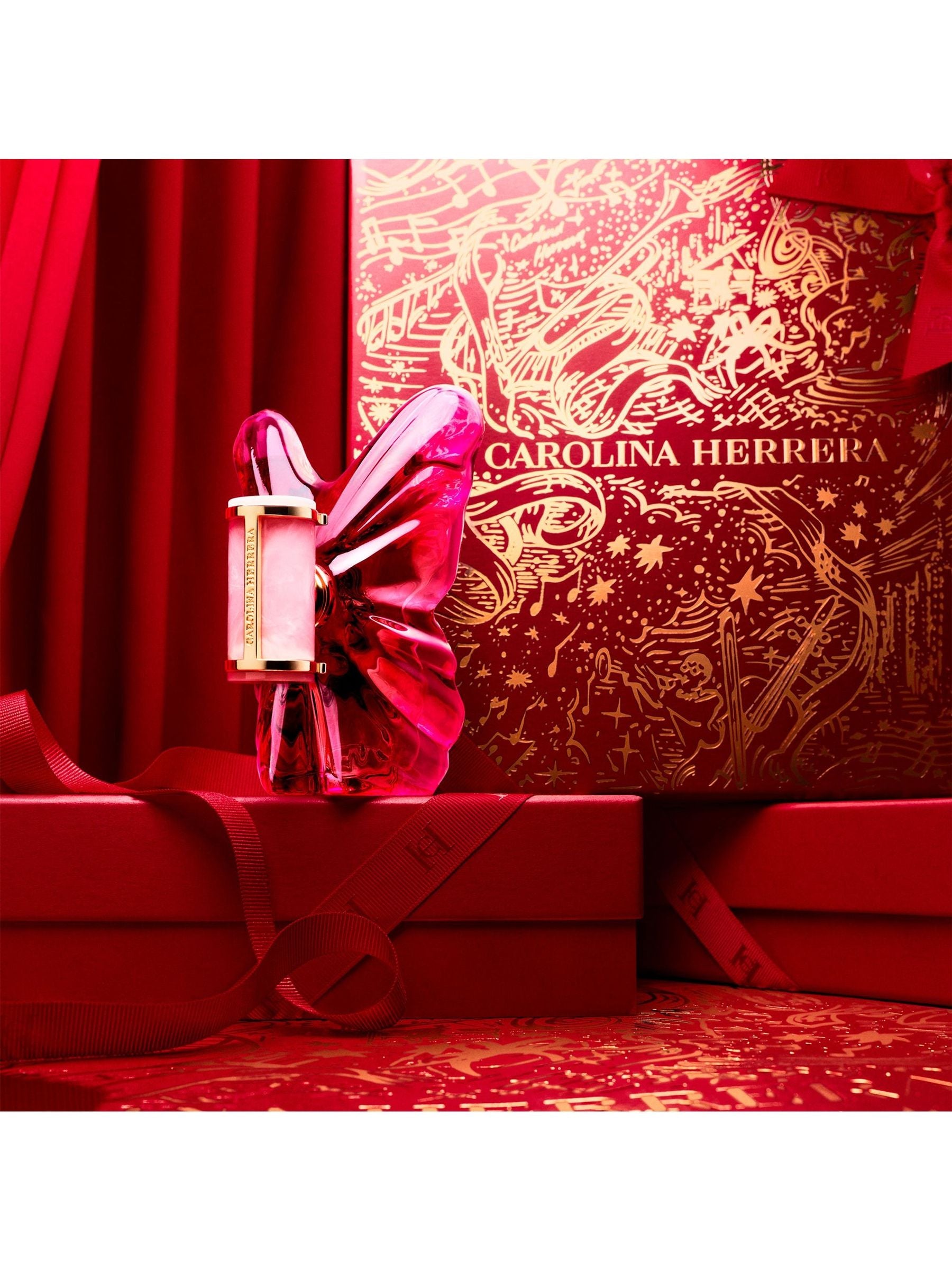 Carolina Herrera La Bomba Eau de Parfum 80ml, Body Lotion 100ml & Eau de Parfum 10ml Gift Set