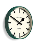 Jones Clocks Eden Green Tiger wall clock 30cm, UK version