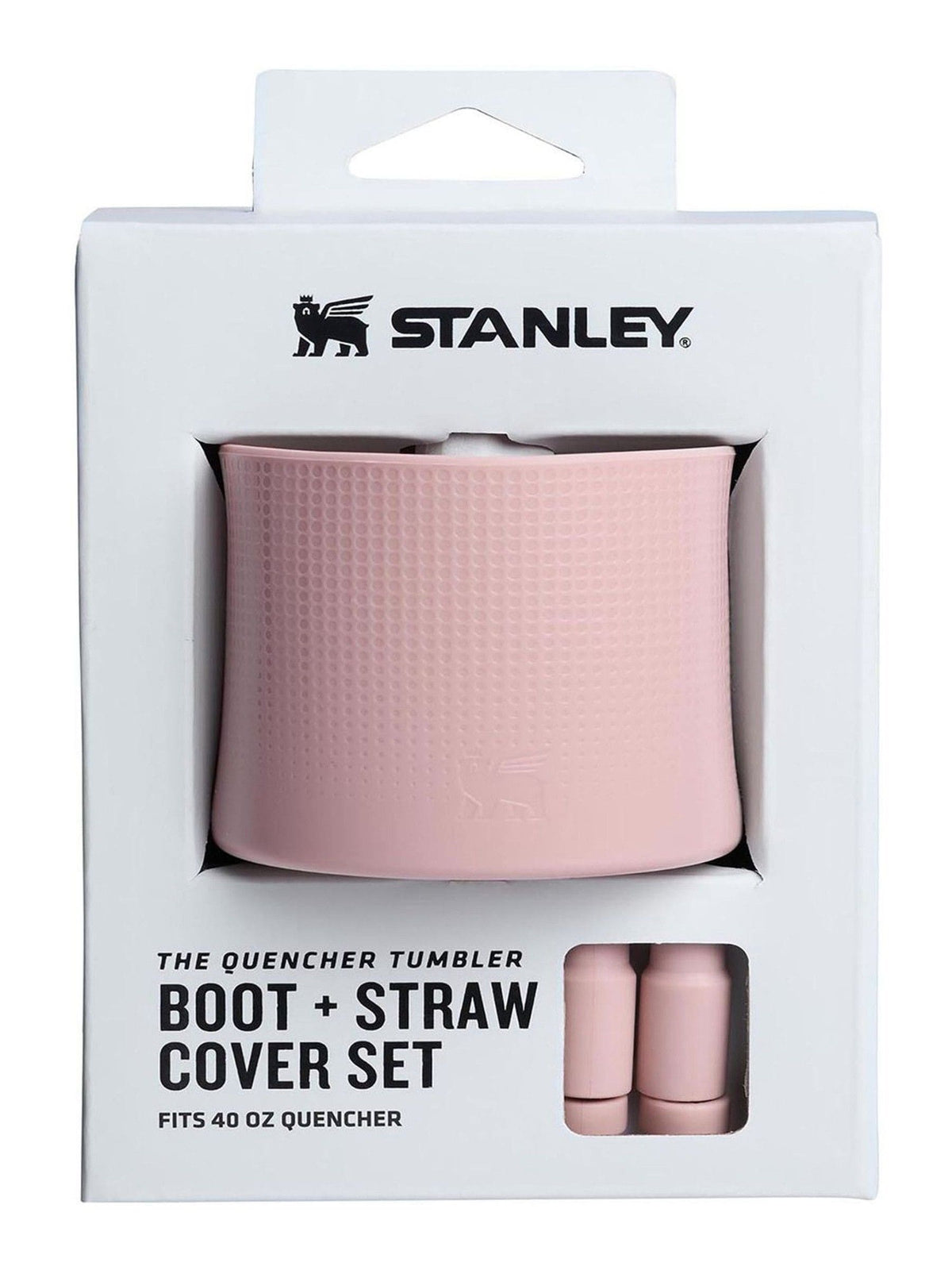 Stanley Pink Dusk Quencher Boot + Straw Topper 1.18L