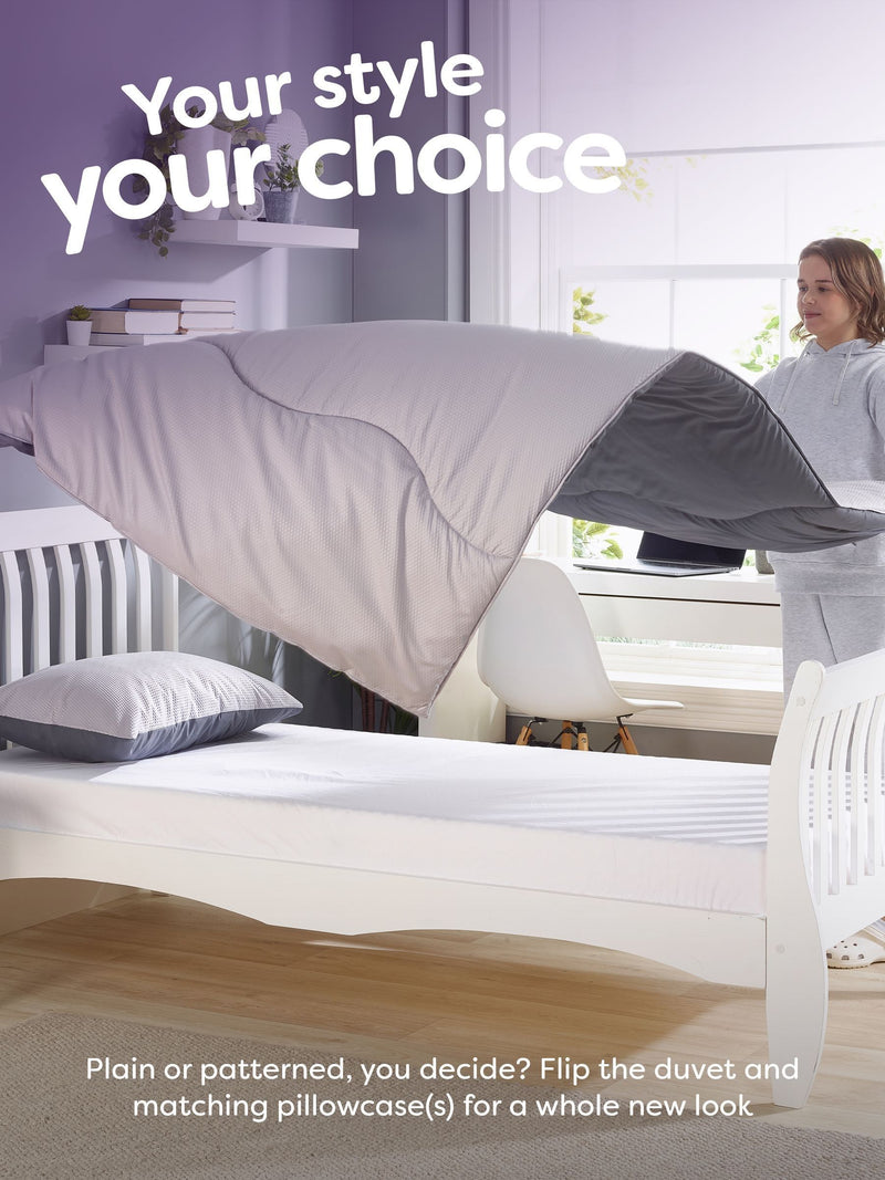 Slumberdown Coverless Comfort Embossed Waffle Duvet (British brand)