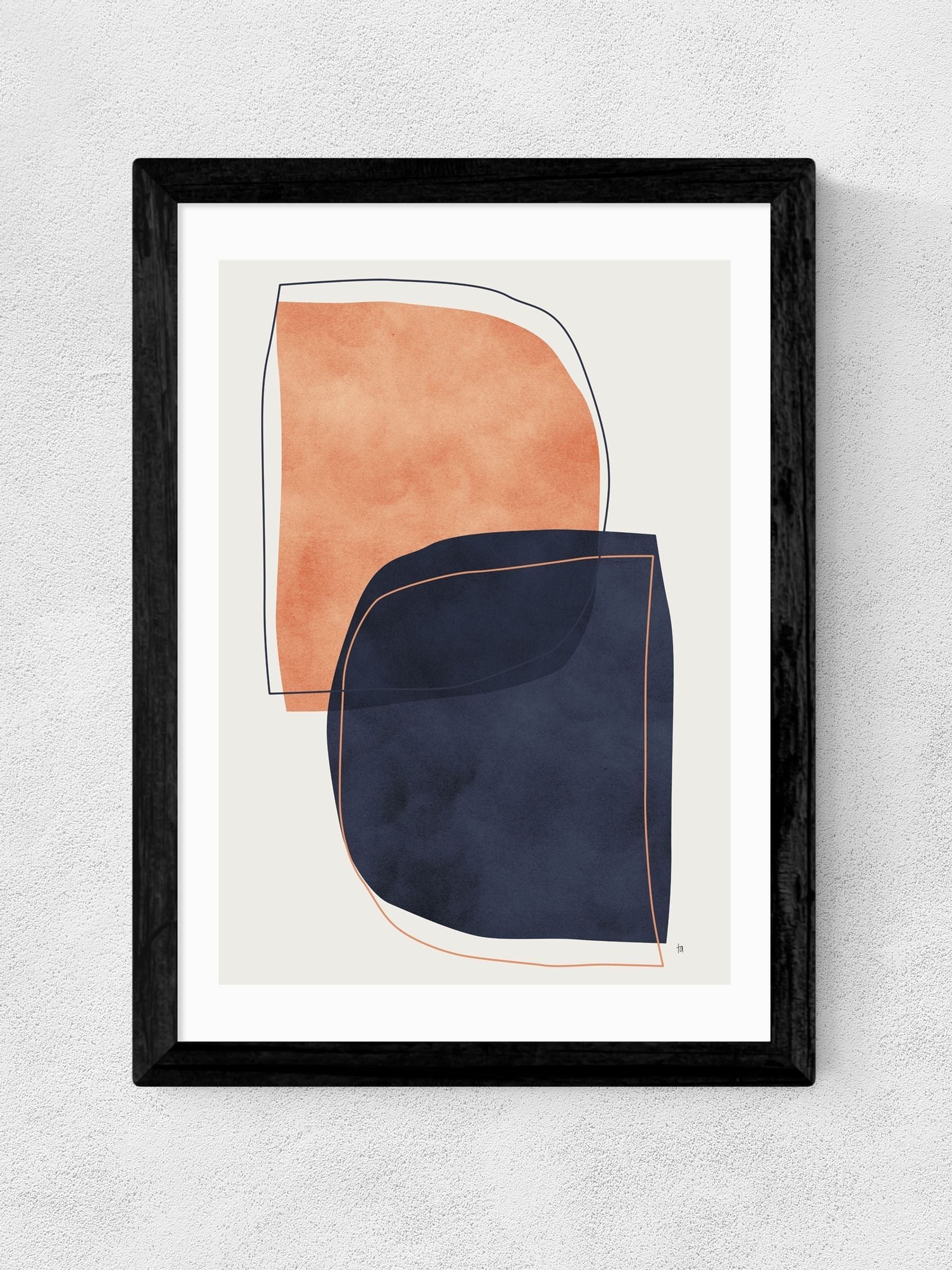 East End Prints Black Nova wall art print - British product