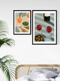 East End Prints Black Aperitif art print - British product