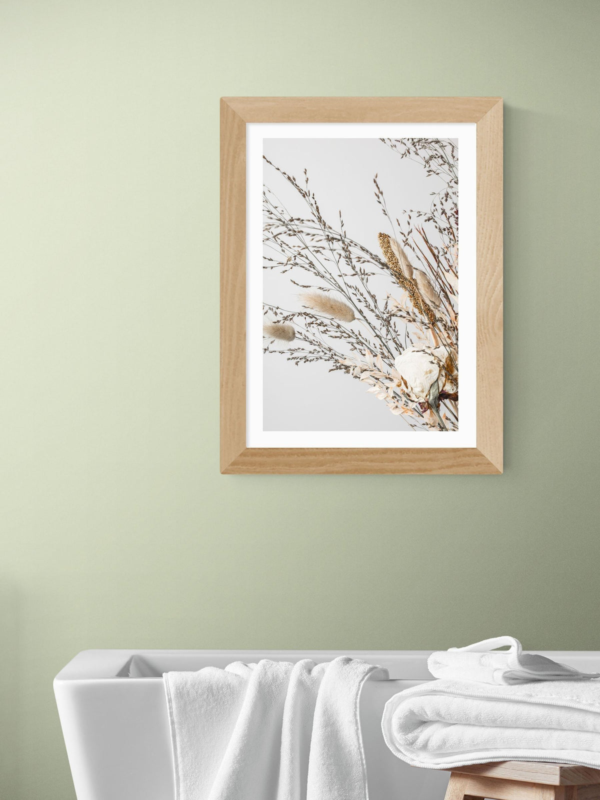 1x Gallery Oak Dried 008 wall art print - British product
