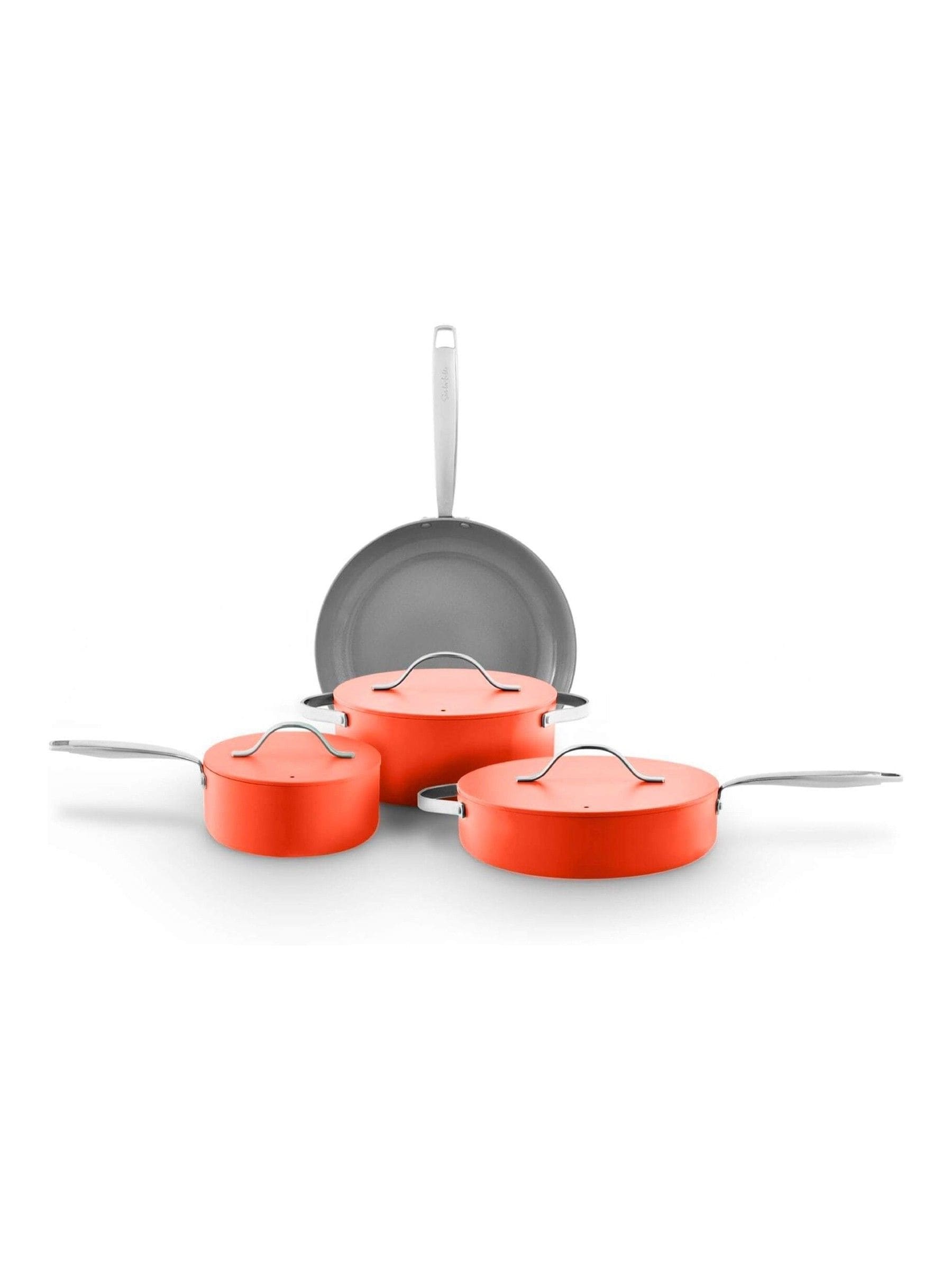 Sur La Table Orange Cookware 5 Piece Set (British brand)