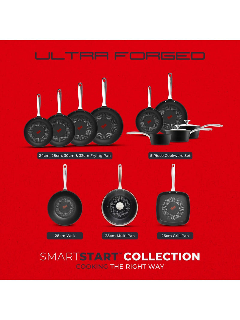 Tower black Smart Start Ultra Forged 26cm grill pan (British brand)