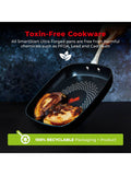 Tower black Smart Start Ultra Forged 26cm grill pan (British brand)