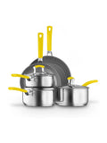 Sur La Table Yellow Colour Me Happy 5 piece cookware set (British brand)