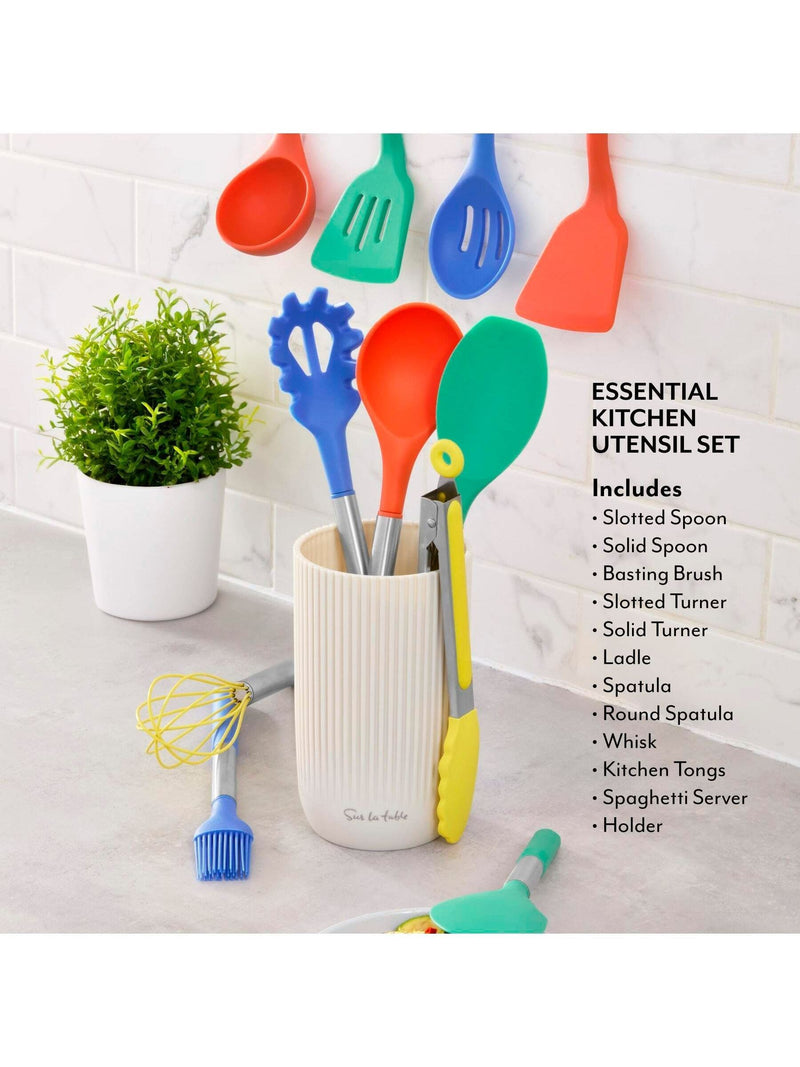 Sur La Table 12 Piece Utensil Set Assorted Colours (British brand)