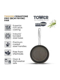 Tower Graphite Cerastone Pro 28cm frying pan (British brand)