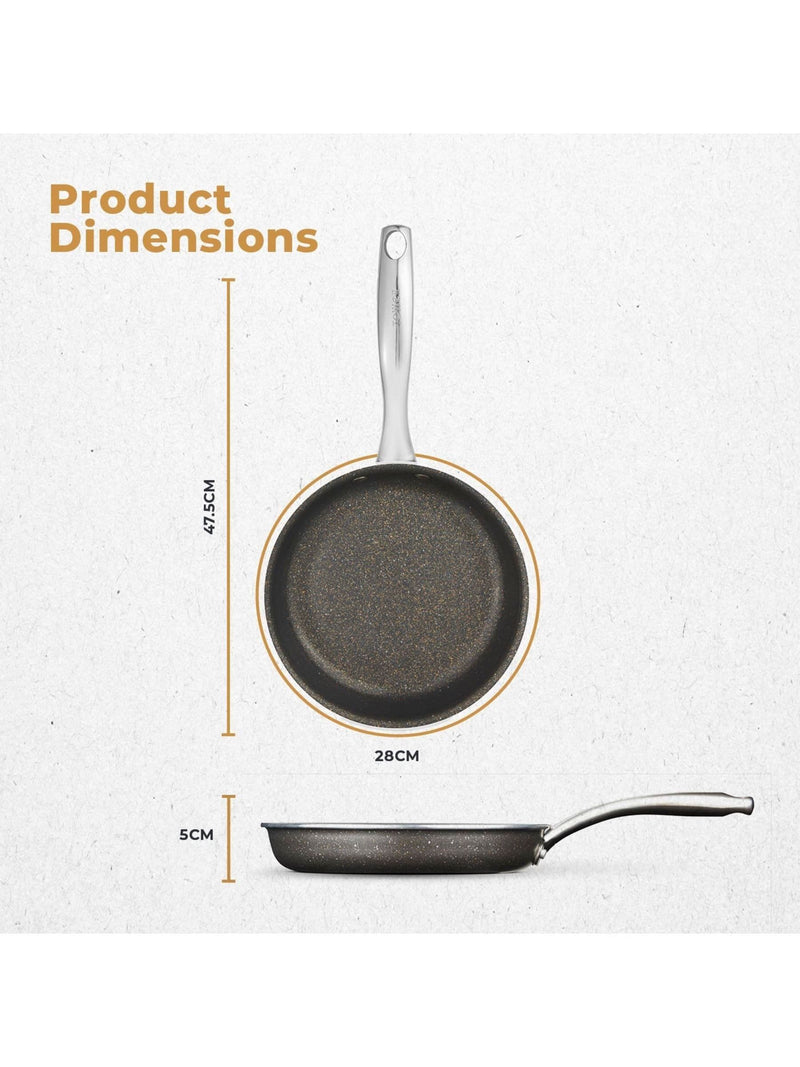 Tower Graphite Cerastone Pro 28cm frying pan (British brand)