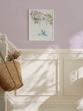 Laura Ashley White Rowsham Garden Medium Wall Art Frame, UK version