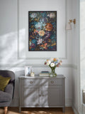 Laura Ashley Black Mathilde medium wall art frame, UK version