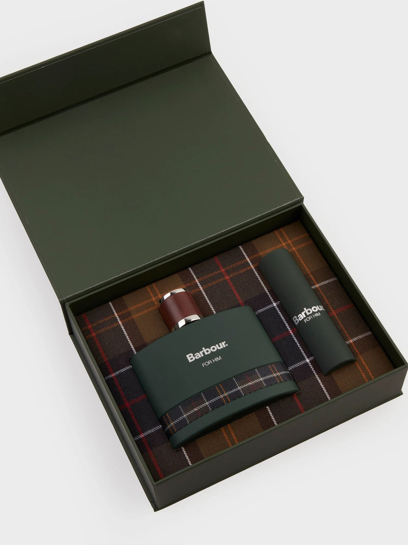 Barbour Heritage Him Eau de Parfum gift set 100ml - British product