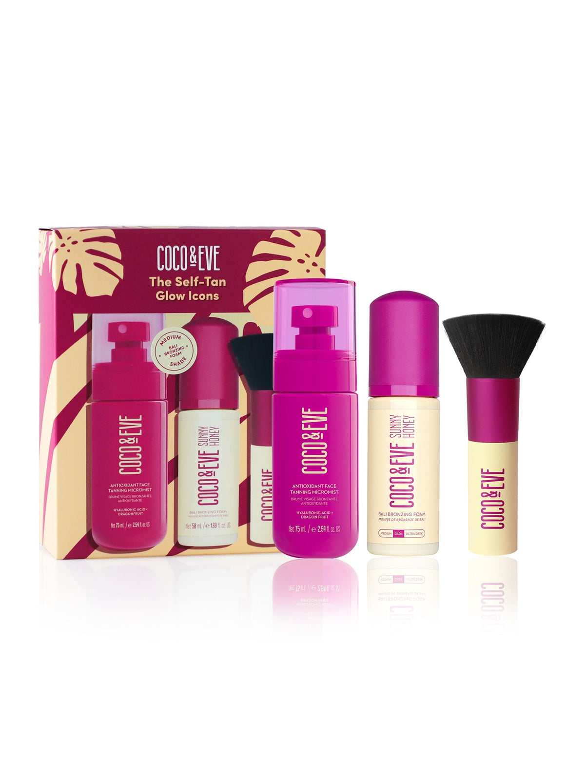 Coco & Eve Self Tan Glow Icons kit - British product