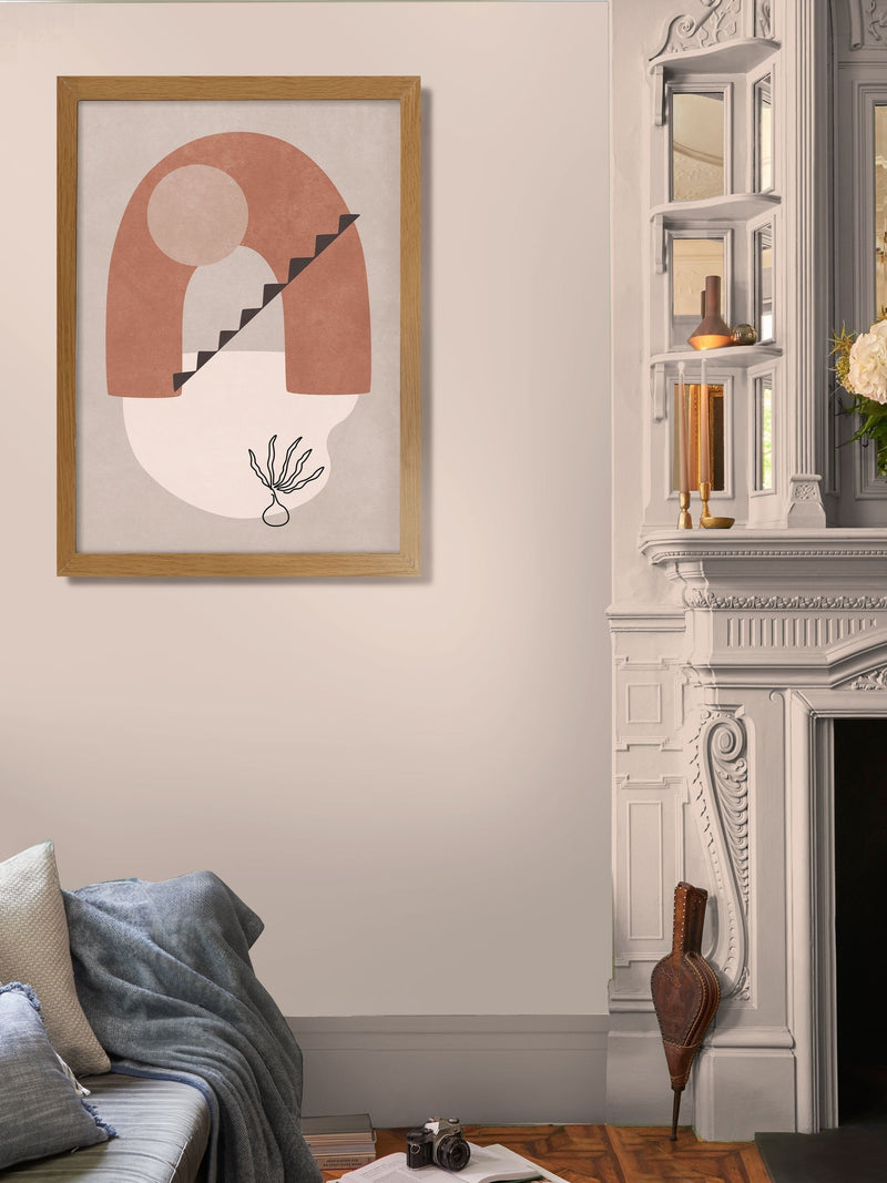 Graham & Brown Natural Terracotta Archway Wood Frame, UK version