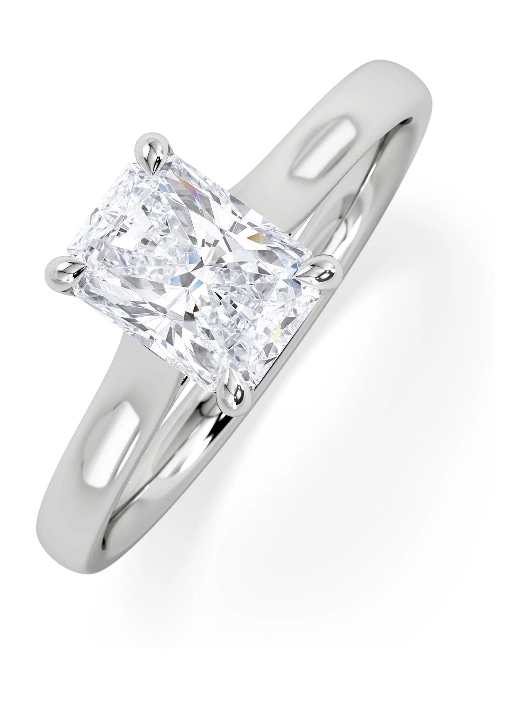 The Diamond Store White Amora engagement ring 1.00ct lab diamond (British brand)