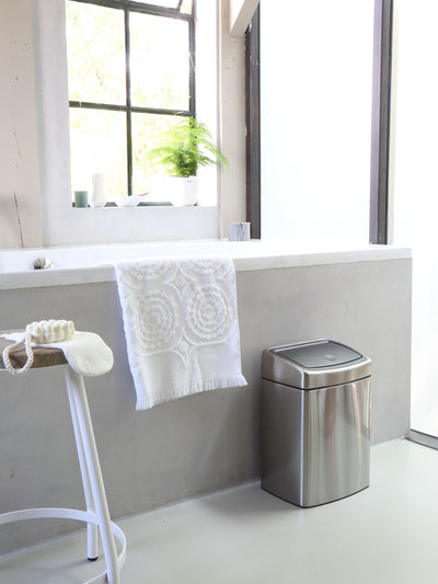 Brabantia Matt Steel Fingerabdrucksicheres Touch Bin 10L