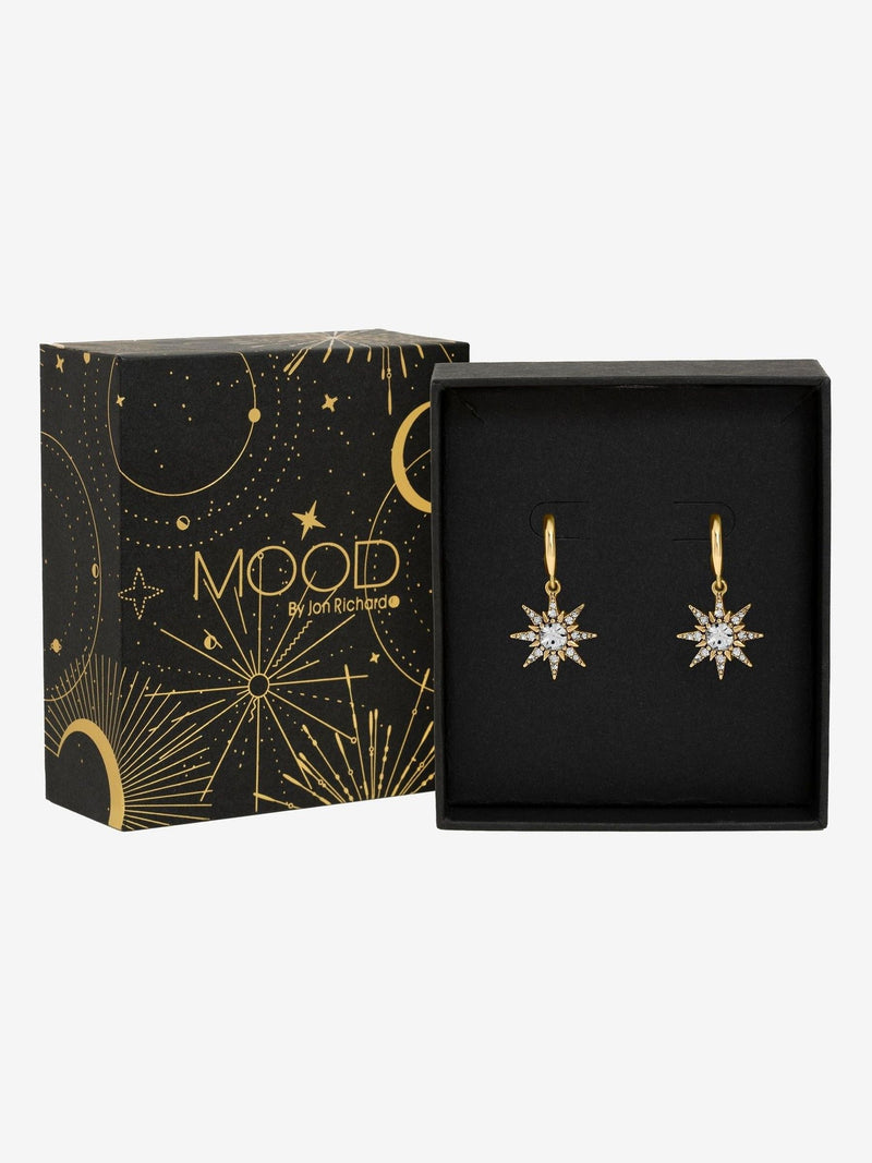 Mood Gold Plated Celestial Earrings - Gift Box