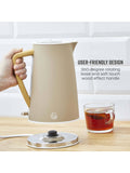 Swan Oatmeal Nordic Cordless Electric Kettle 1.7L (British brand)