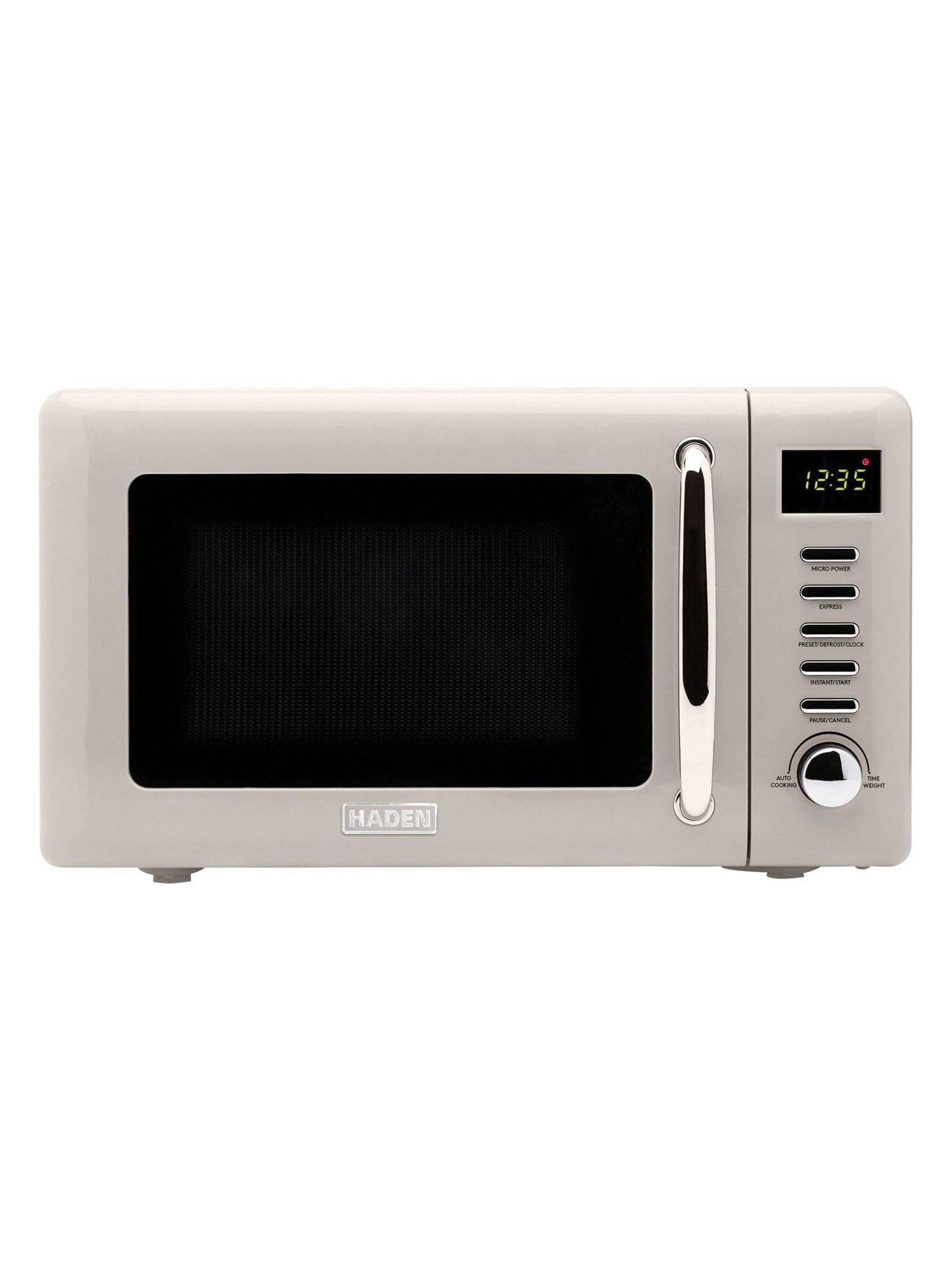 Haden putty coloured microwave oven 20L 800W - British product